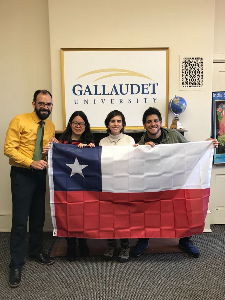 universidad gallaudet recepcion chile